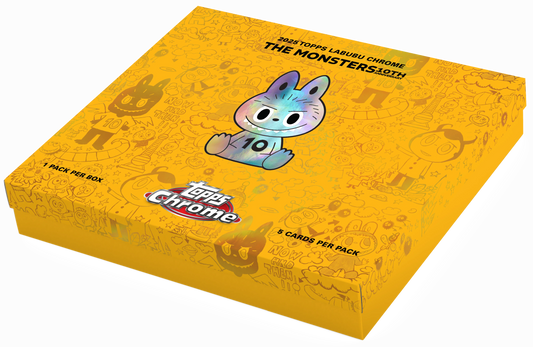 2025 Topps Chrome Labubu 10th Anniversary – Hobby Box