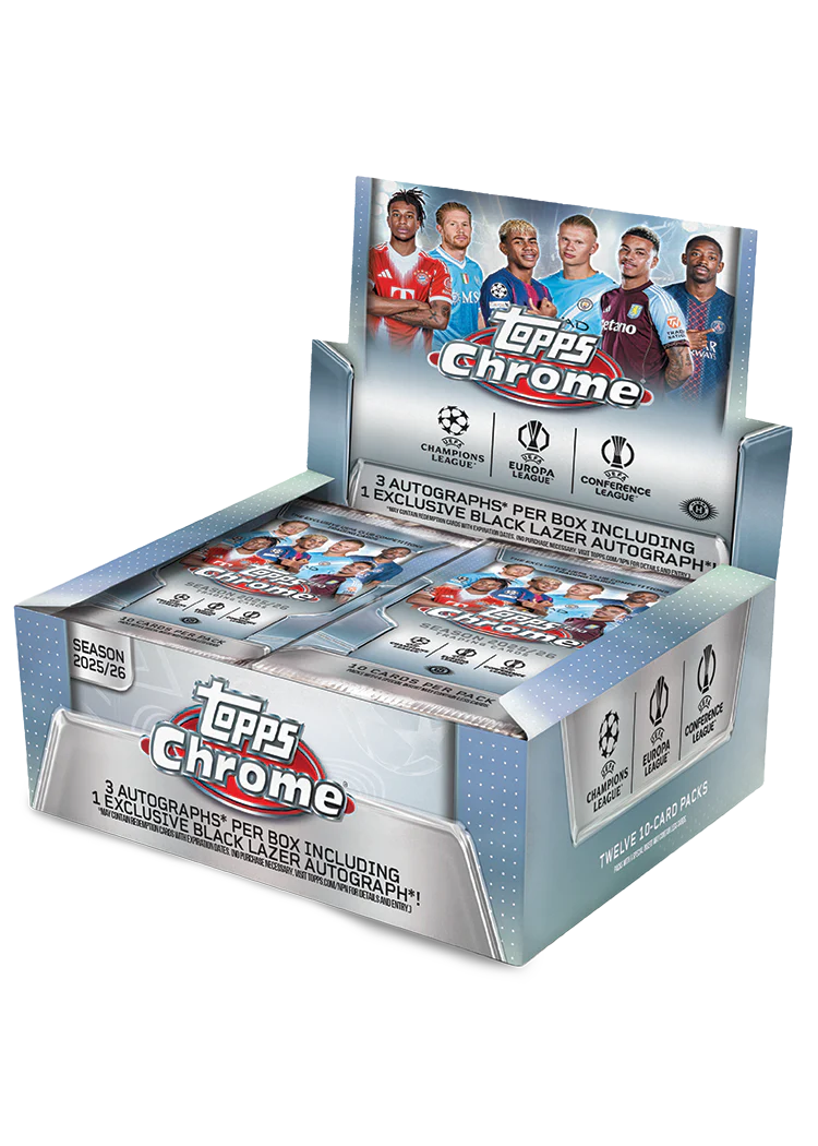 Topps Chrome UCC 2025/26 – Jumbo Box