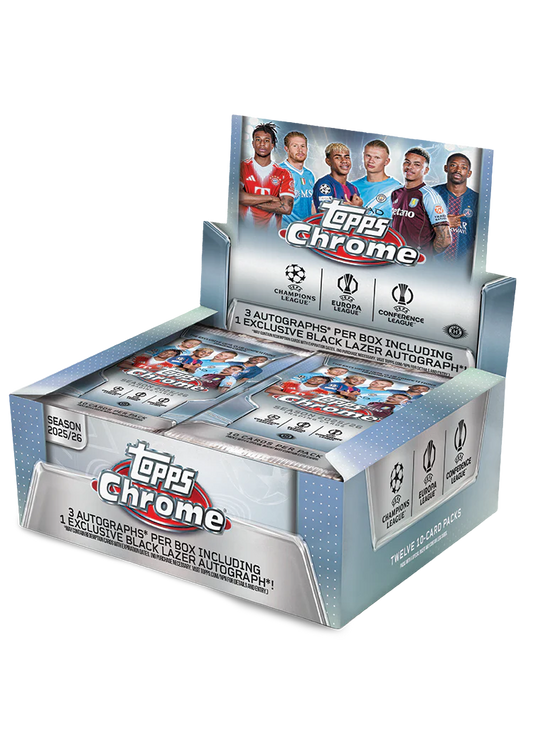 Topps Chrome UCC 2025/26 – Jumbo Box