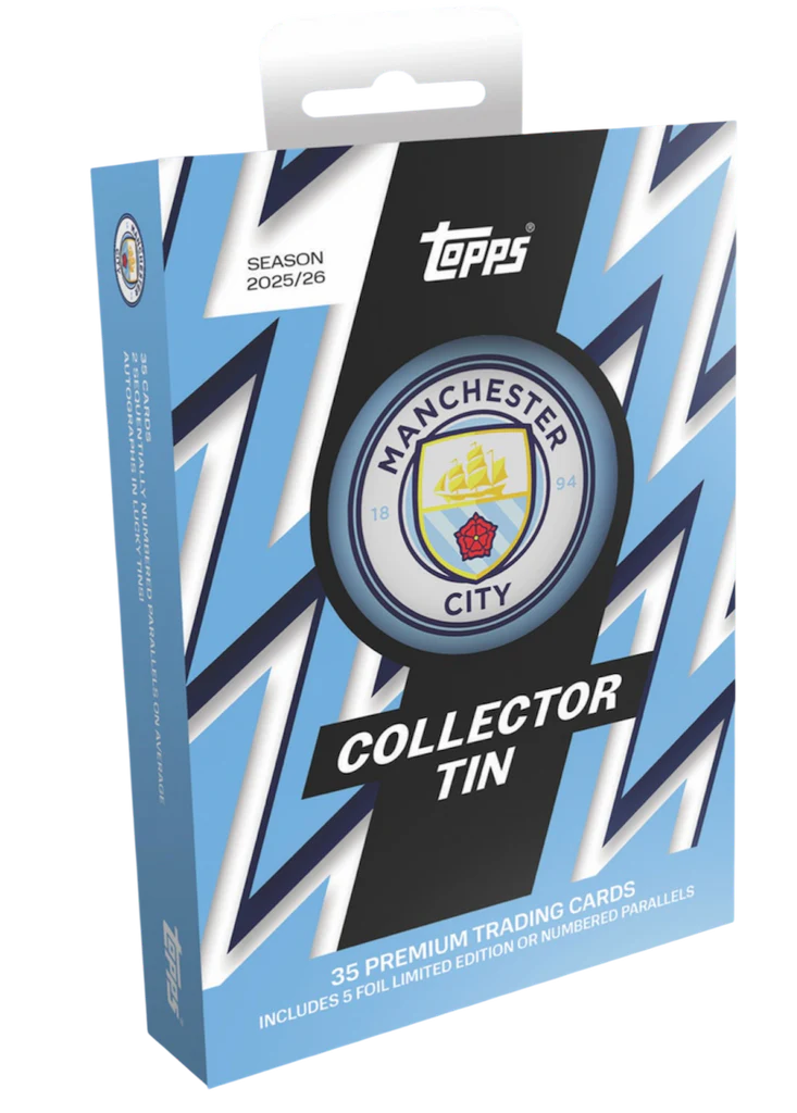 Topps Manchester City Tin Collector 2025/26