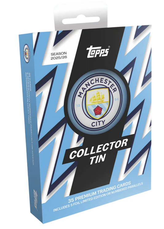 Topps Manchester City Tin Collector 2025/26