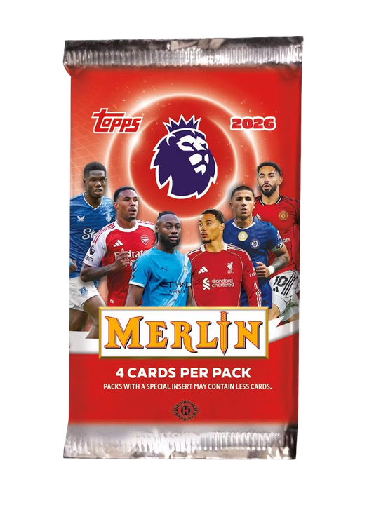 Topps Merlin Premier League 2025/26 - Hobby Box (Single Pack)