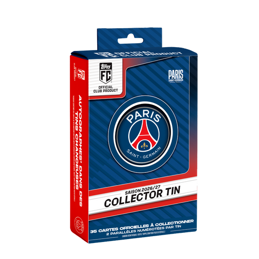 Topps Paris Saint-Germain Collector Tin 2026/27