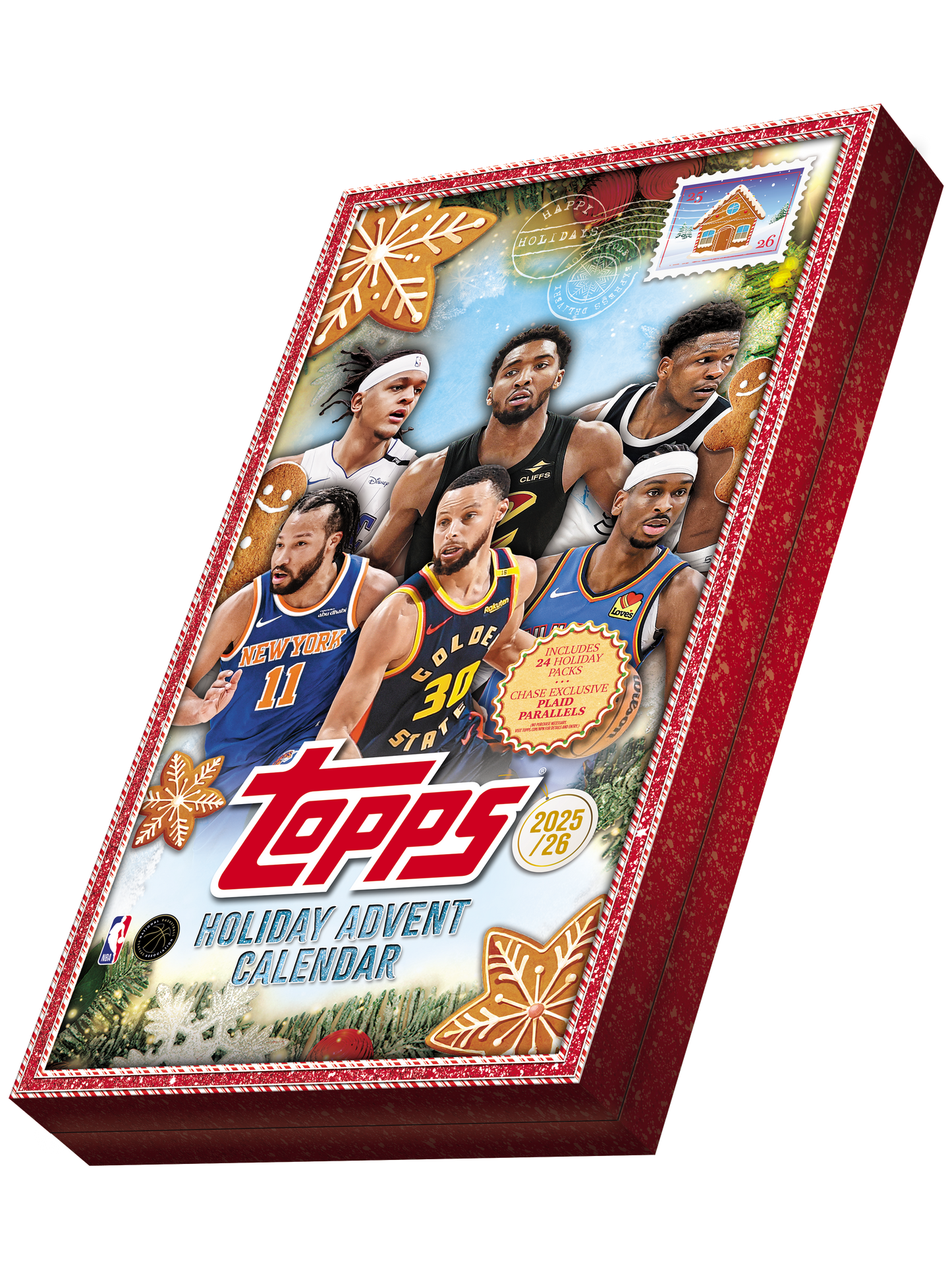 Topps NBA Holiday Countdown Calendar 2025/26