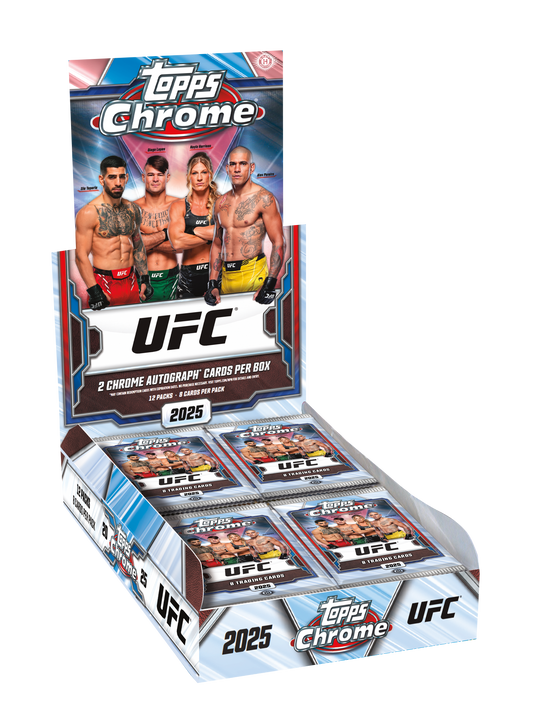 Topps Chrome UFC 2025 – Hobby Box