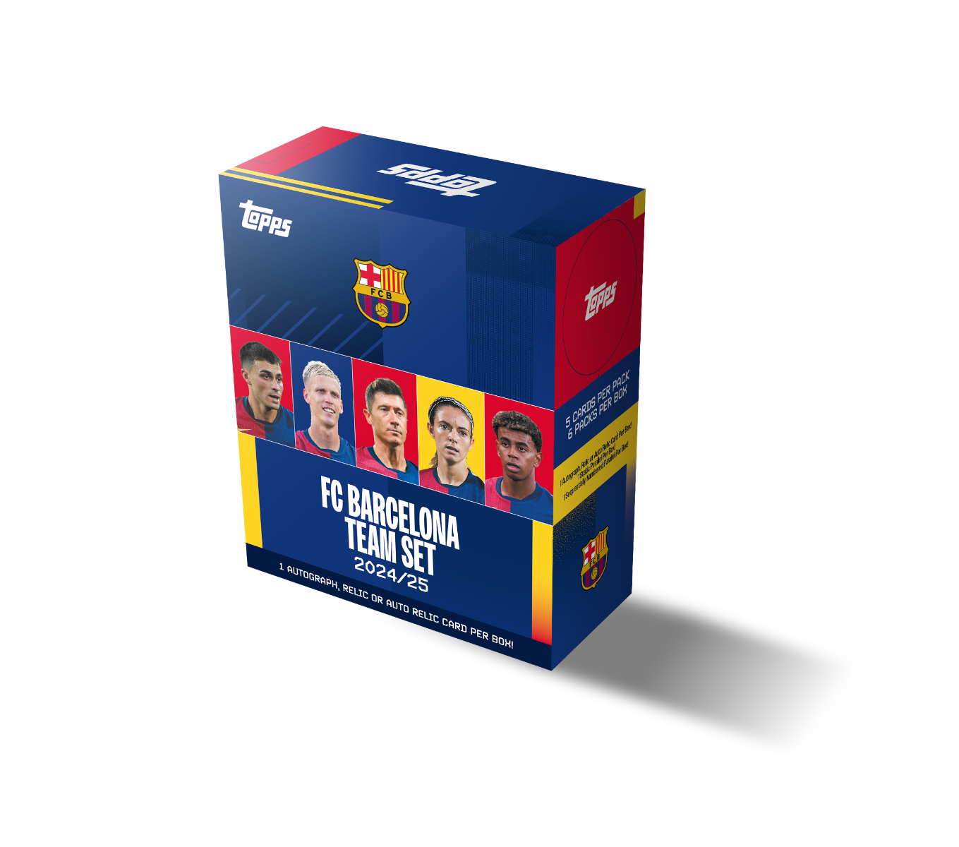 2024-25 Topps FC Barcelona Team Set