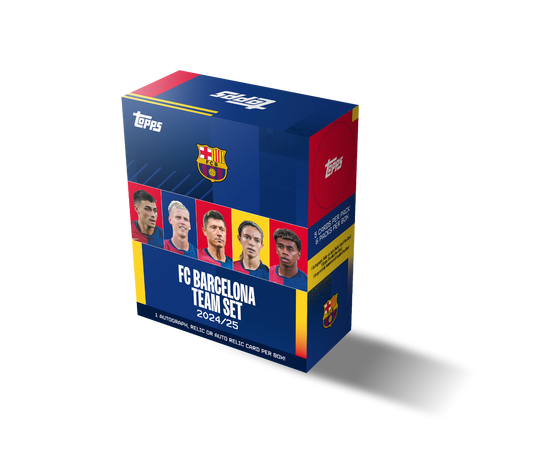 2024-25 Topps FC Barcelona Team Set