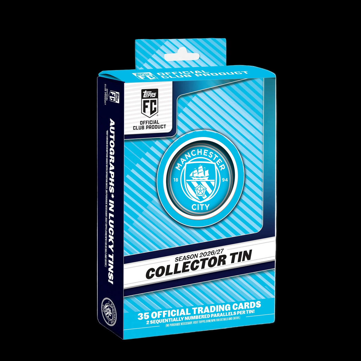 Topps Manchester City Collector Tin 2026/27