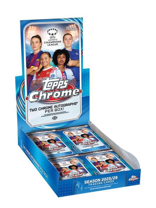 Topps Chrome UEFA Women’s Champions League 2025/26 Hobby Box