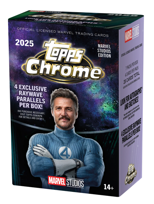 2025 Topps Marvel Studios Cinema Chrome – Value Box