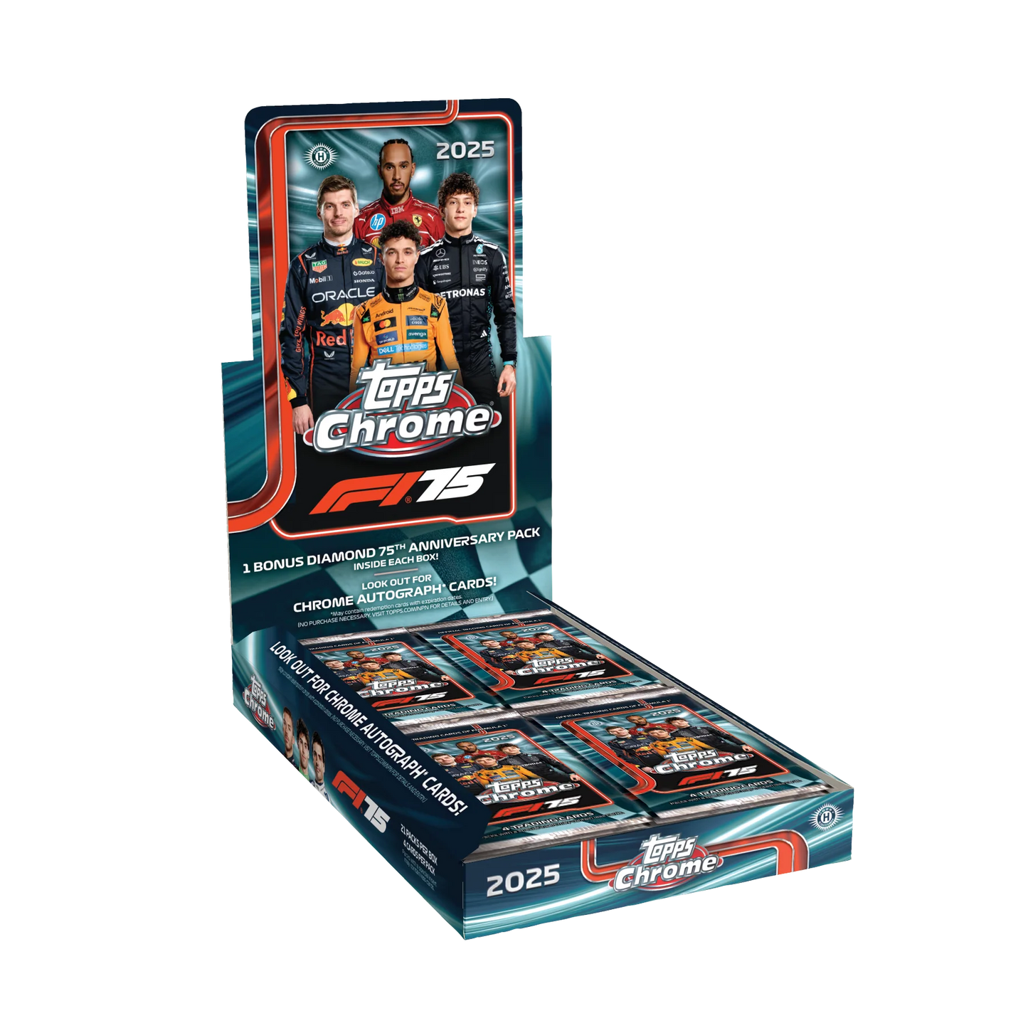 Topps Chrome Formula 1 2025 – Hobby Box