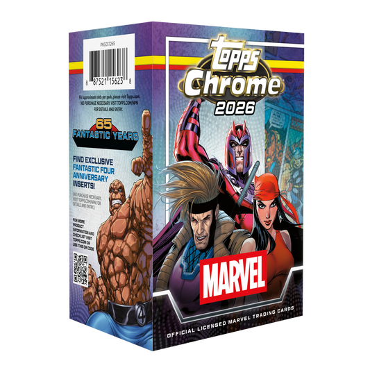 Topps Chrome Comics Marvel 2026 - Value Box
