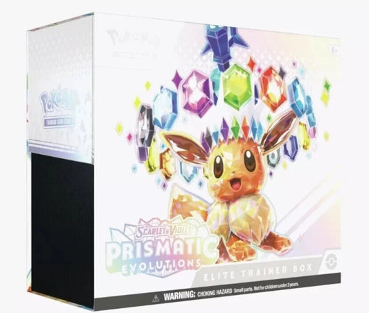 Pokémon Prismatic Evolutions – Elite Trainer Box (English Version)