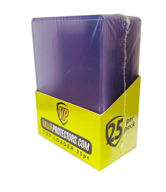 Value Protectors x25 Toploaders 35pt
